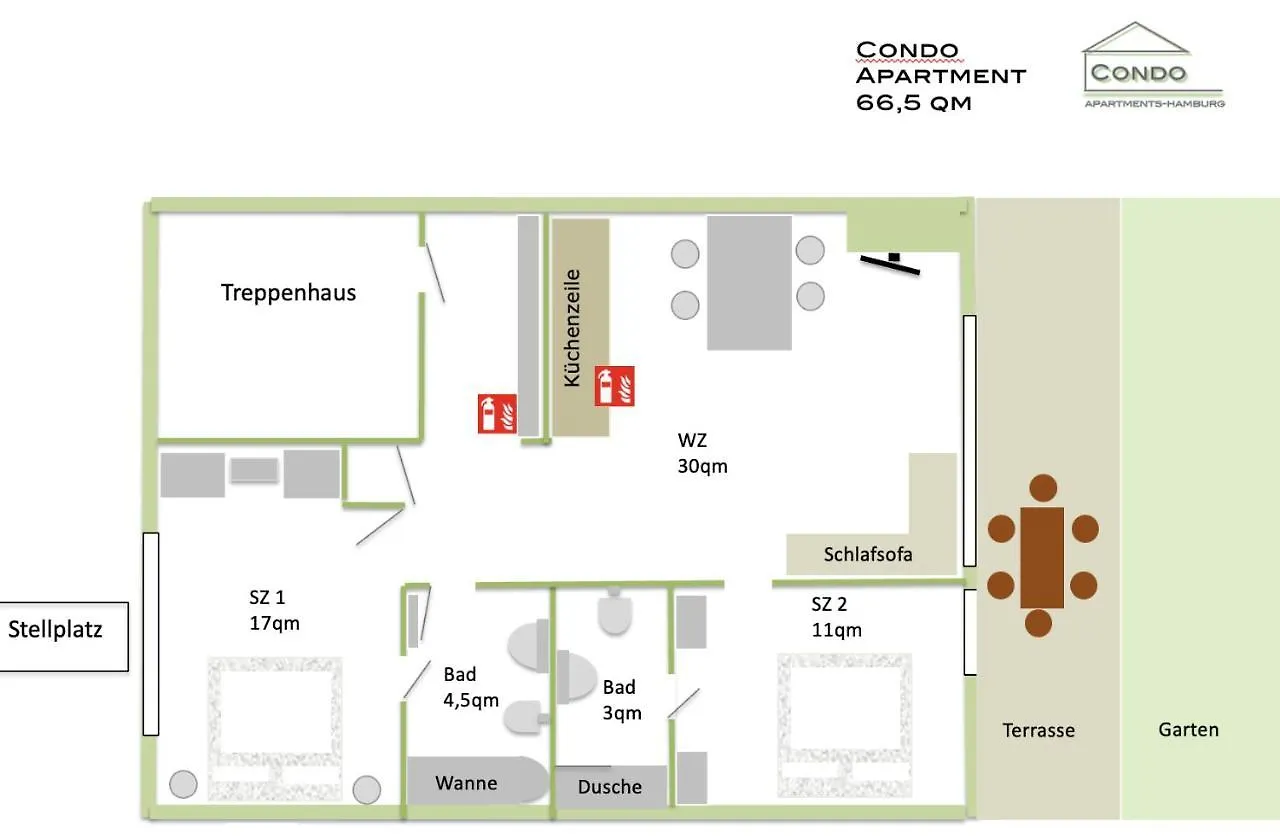 Condo Apartments Hamborg